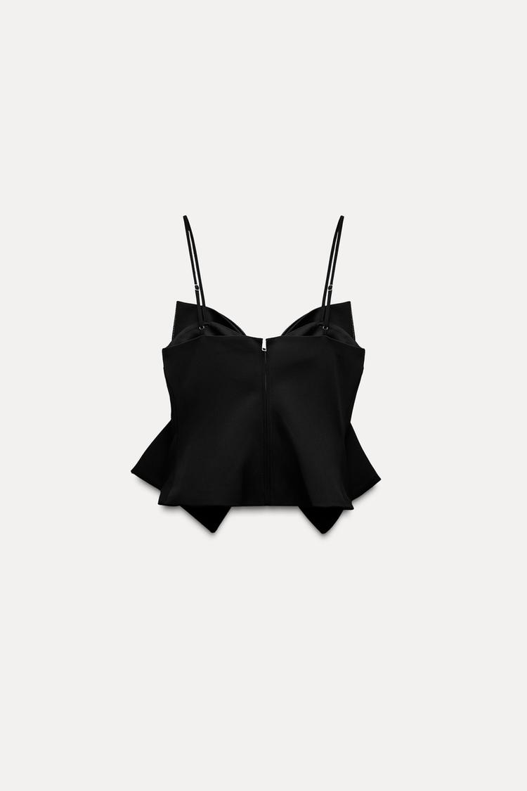 EVIE | GLAMOUR BOW TOP