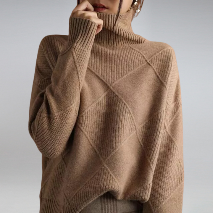 LIRA | SOFT TURTLENECK SWEATER