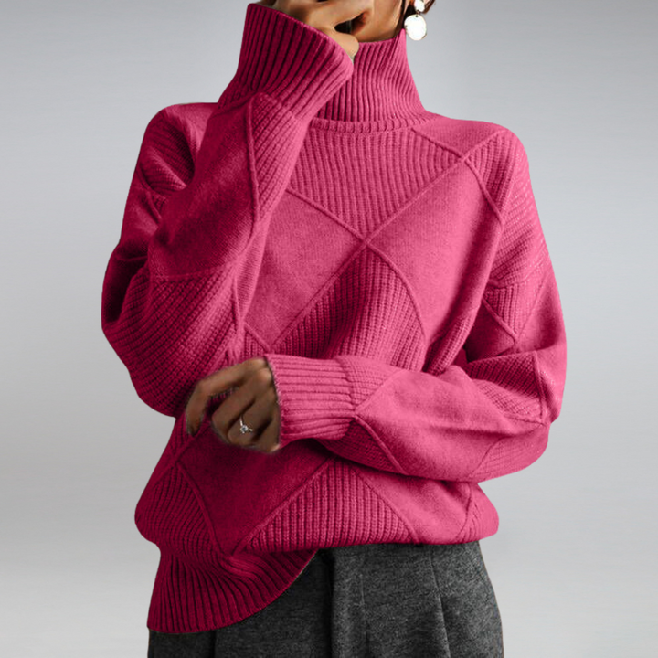 LIRA | SOFT TURTLENECK SWEATER