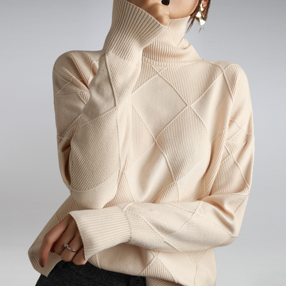 LIRA | SOFT TURTLENECK SWEATER