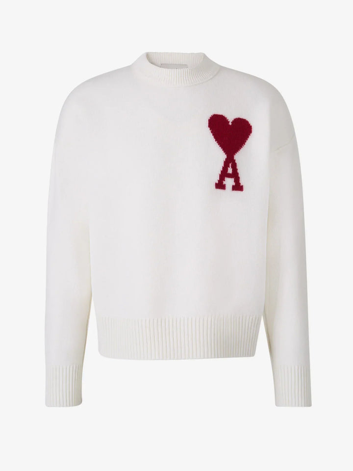 AMI | HEART PULLOVER