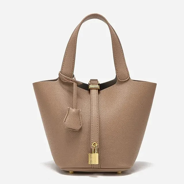 BUCKET BAG - BROWN