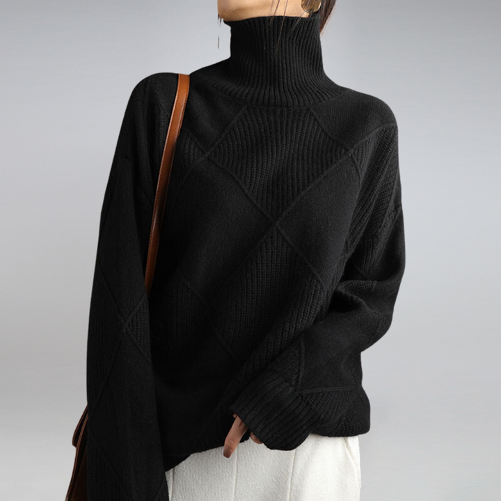 LIRA | SOFT TURTLENECK SWEATER