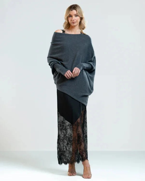 Rosa Draped Sweater | 40% Discount