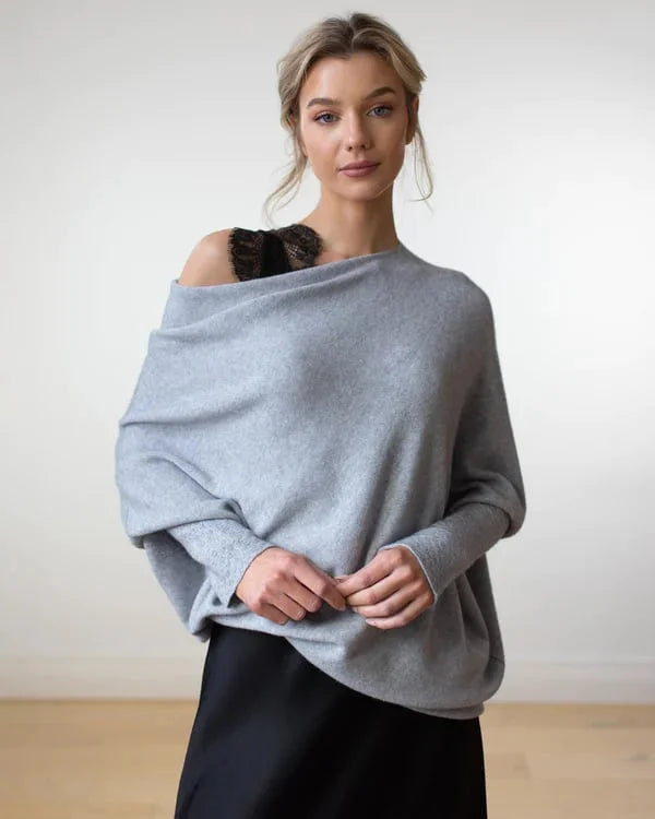 Rosa Draped Sweater | 40% Discount