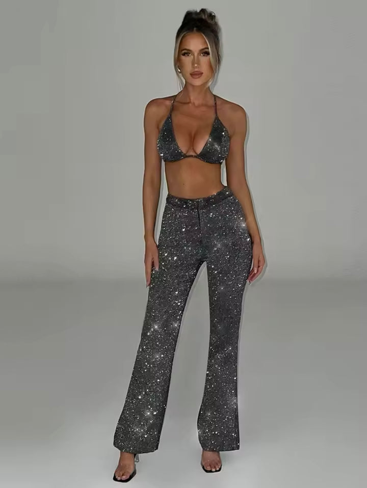 KYLIE | GLITTER THREE-PIECE PARTY-SUIT