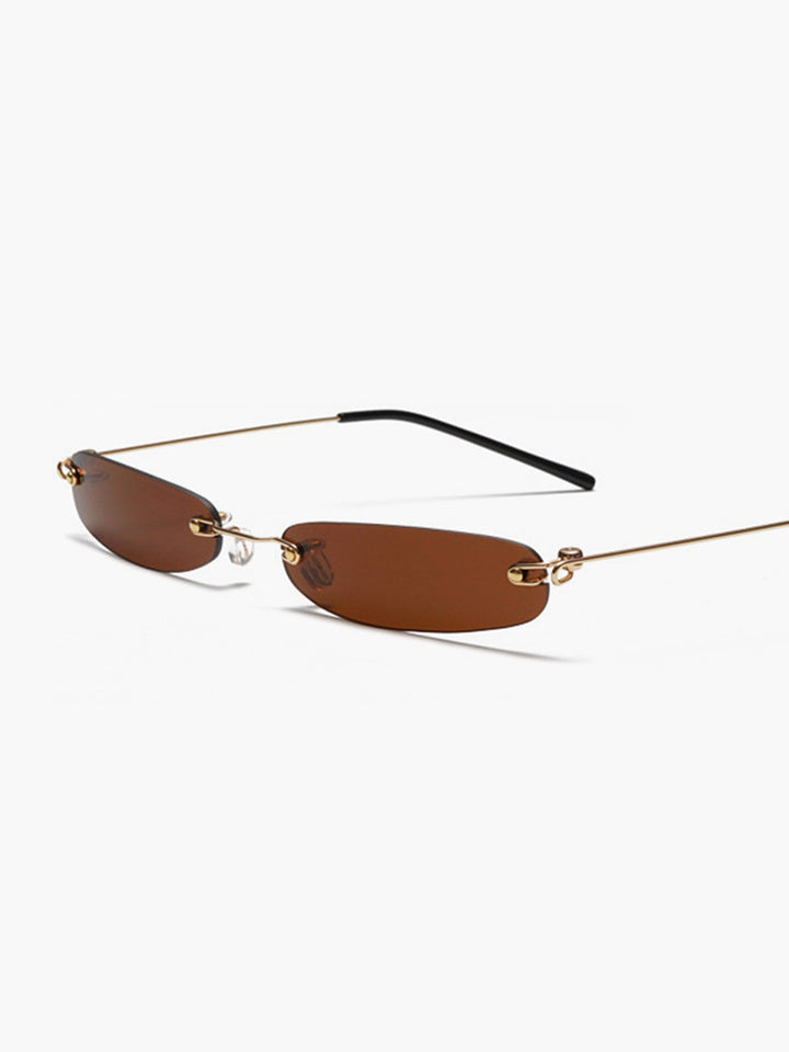 ELLYRA | RETRO RIMLESS SUNGLASSES