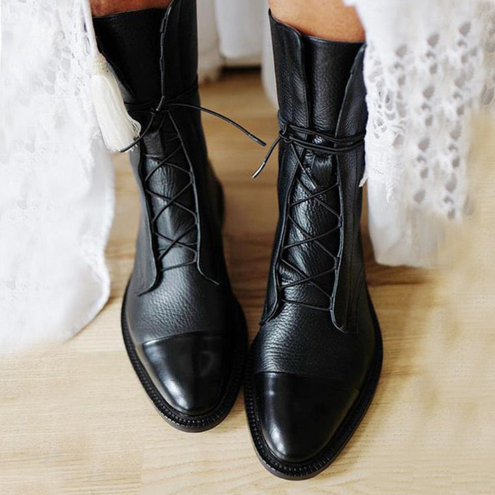 HARPER | PREMIUM FAUX LEATHER BOOTS