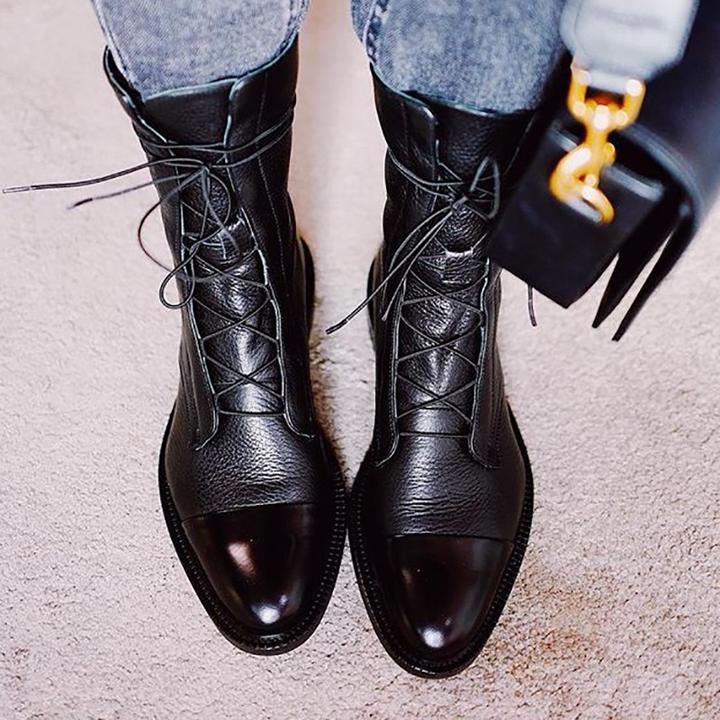 HARPER | PREMIUM FAUX LEATHER BOOTS