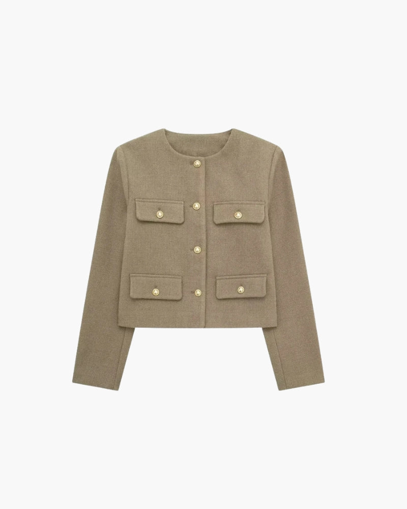 SAVILE CROP BLAZER