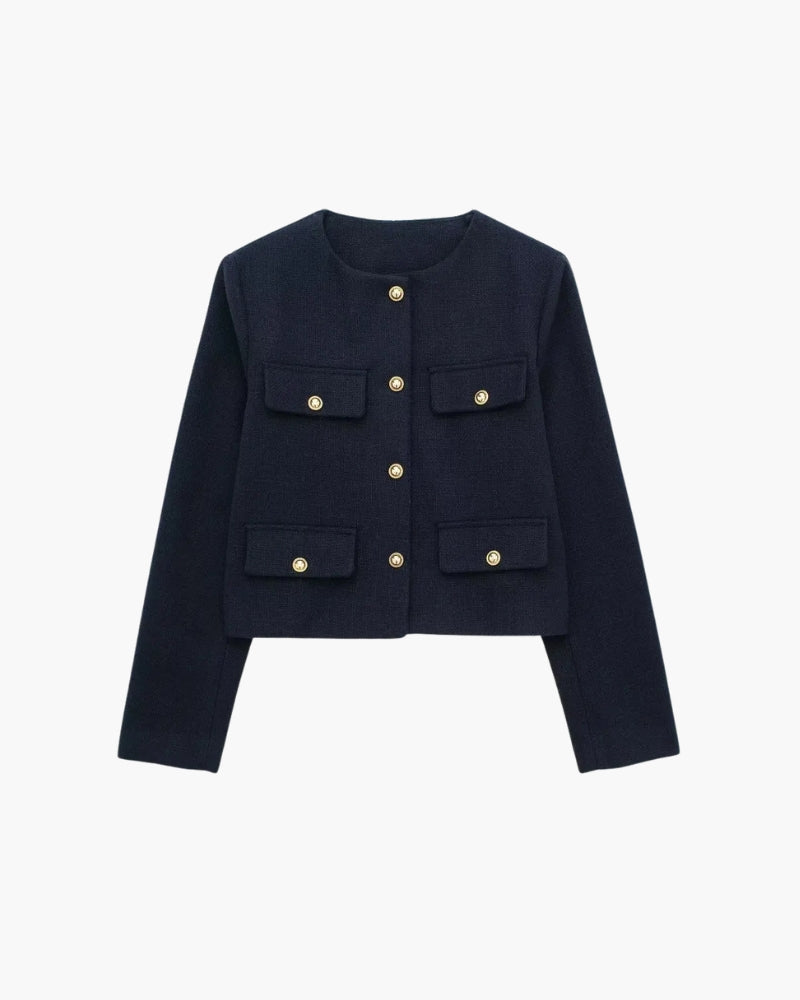 SAVILE CROP BLAZER