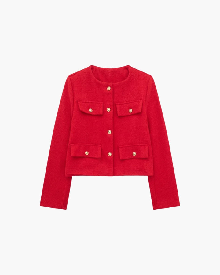 SAVILE CROP BLAZER