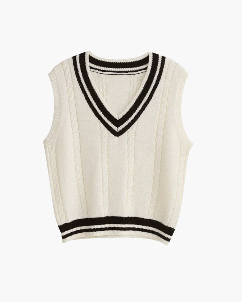 LADY'S RICH SWEATER VEST