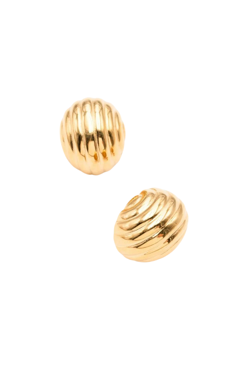 SHELL STUD EARRINGS