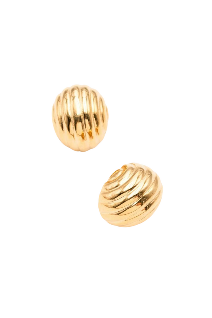 SHELL STUD EARRINGS