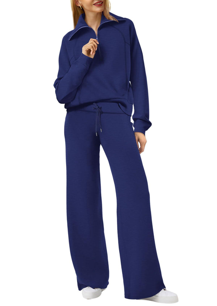 EVELYN ZIP | CASUAL SWEATSUIT SET