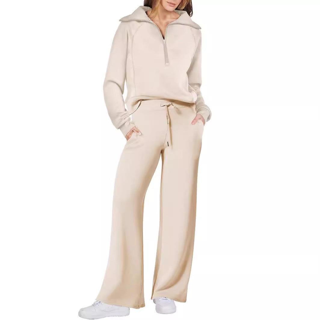 EVELYN ZIP | CASUAL SWEATSUIT SET