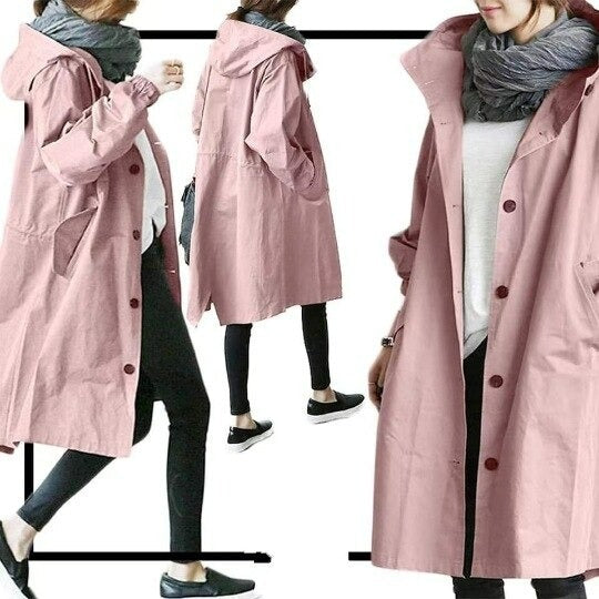 Mandy | Elegant Water-Resistant Trench Coat