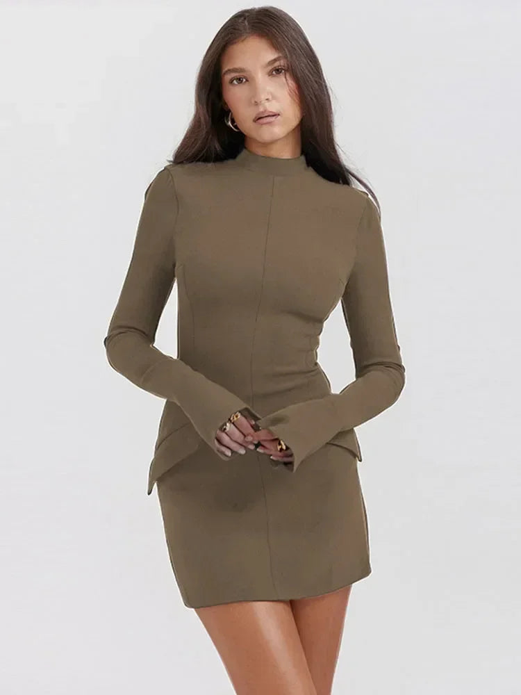 ALONDRA | SOPHISTICATED MINI DRESS