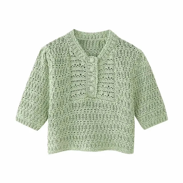 KNIT GARDEN POLO