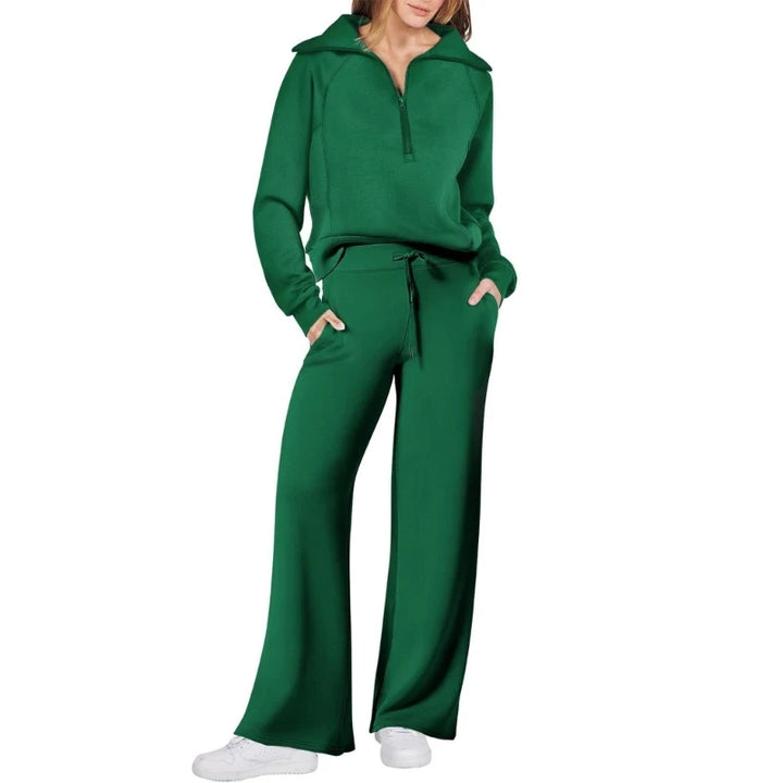 EVELYN ZIP | CASUAL SWEATSUIT SET