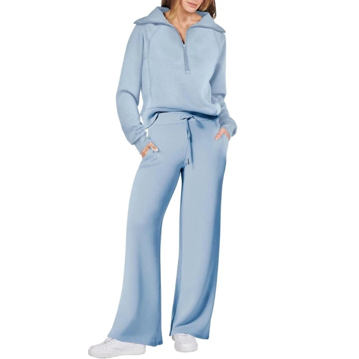 EVELYN ZIP | CASUAL SWEATSUIT SET