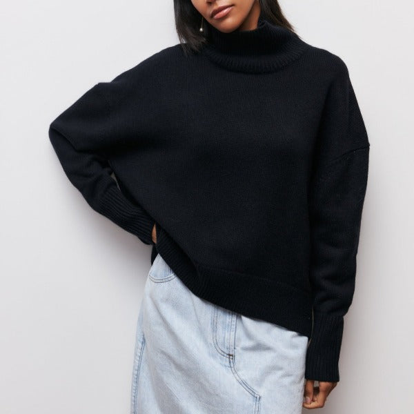 CHRISTINA | KNITTED TURTLENECK JUMPER