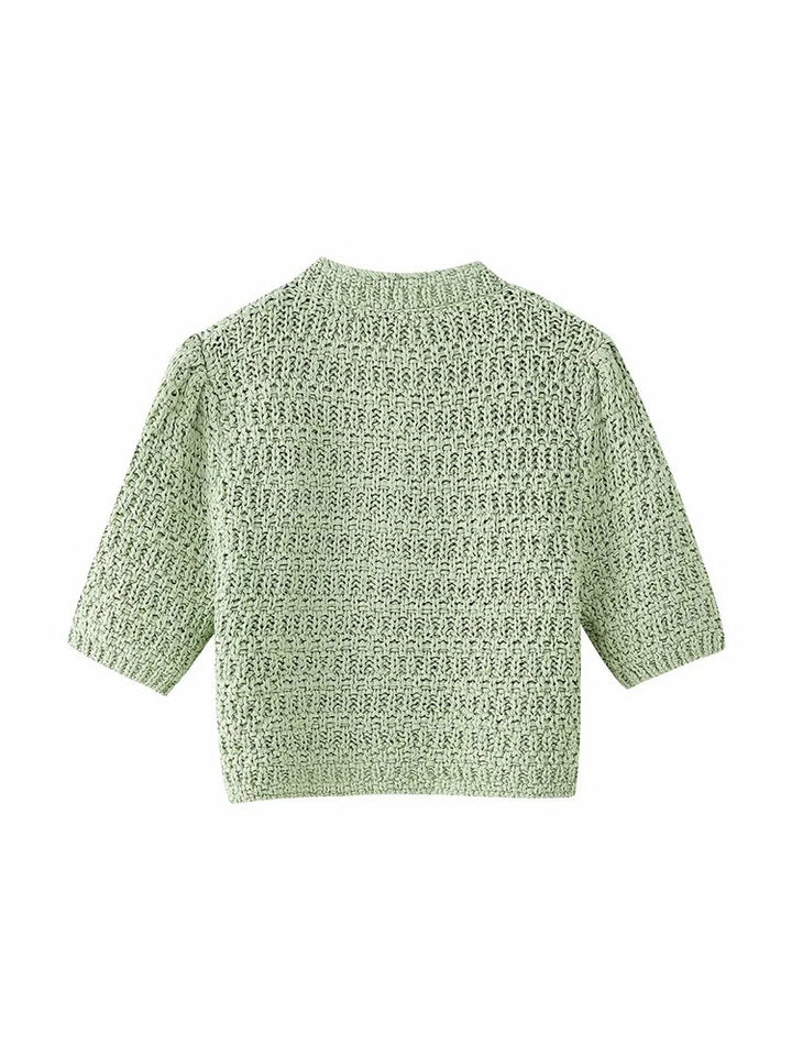 KNIT GARDEN POLO