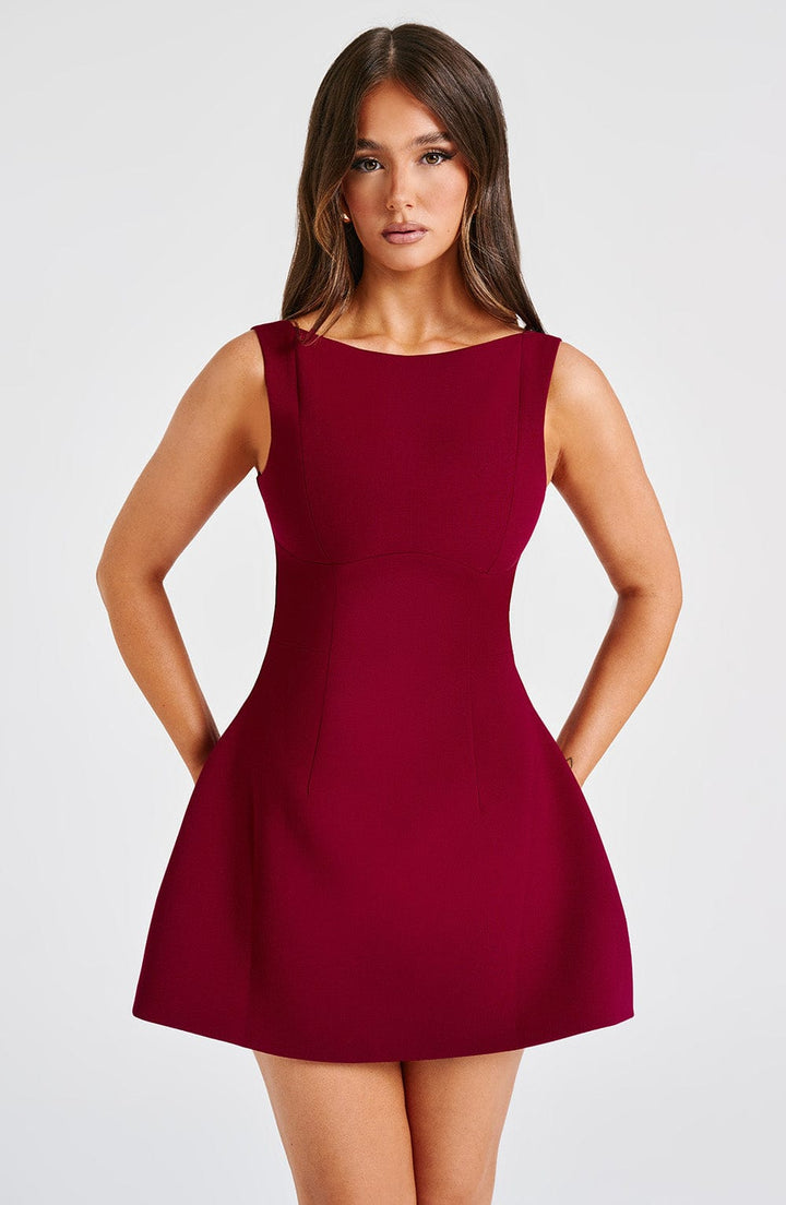 LILA | BACKLESS MINI DRESS