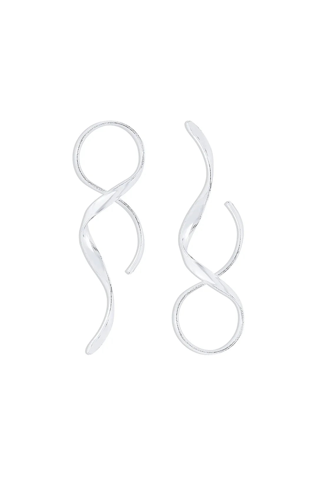 ISMARA | SLEEK SPIRAL EARRINGS