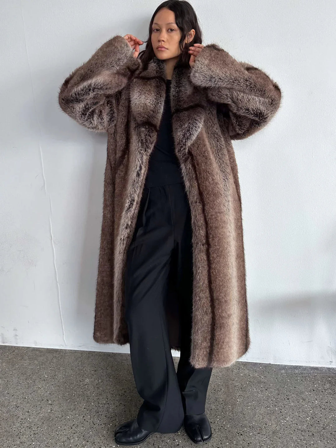 KELLY | FAUX FUR COAT