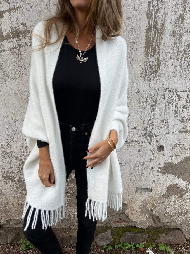 ALINA | ELEGANT LONG-SLEEVED WRAP SWEATER