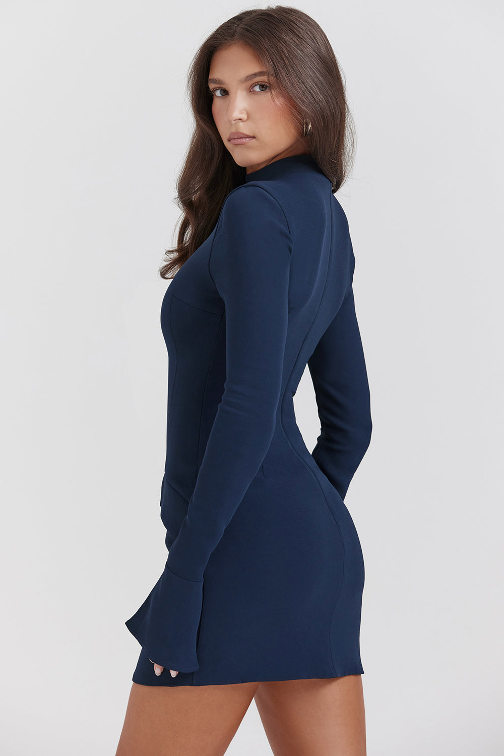 HAILEY DRESS - NAVY