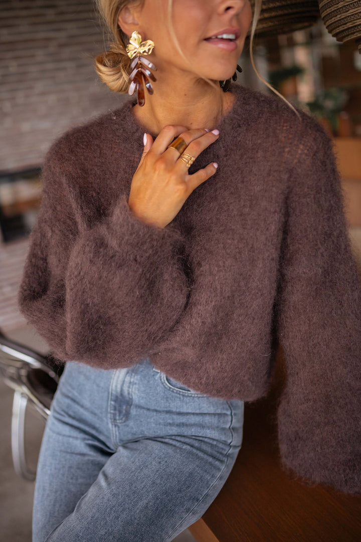 OLYMPE | MOHAIR SWEATER