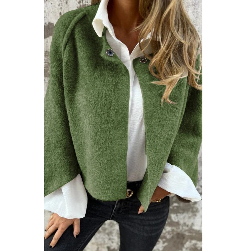 SAGE | COZY WOOL CARDIGAN