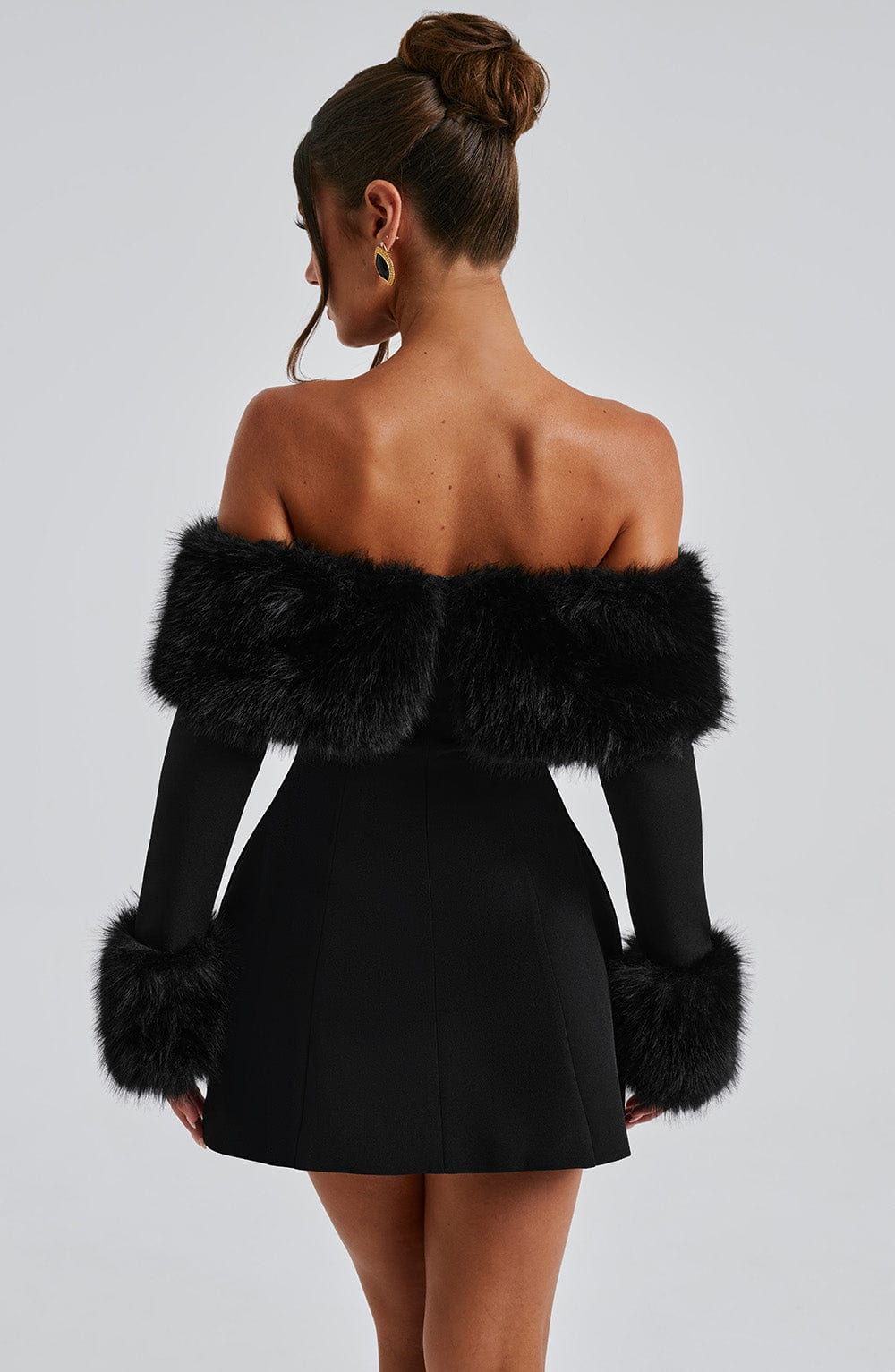 LAUREL | LUXURIOUS FUR DRESS